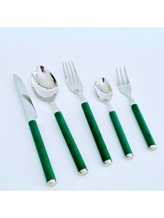 Villeroy & Boch Other - Villeroy & Boch "Play Green Garden" 5 Piece Flatware Set, 18/10 Stainless, Italy